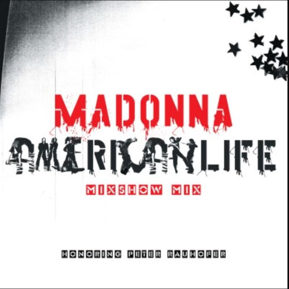 Madonna "American Life Mixshow Mix (In Memory of Peter Rauhofer"EP Vinyl RSD 23